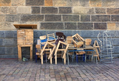 Organized home clearance process