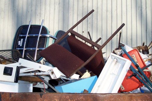 Types of business waste segregated in Shadwell