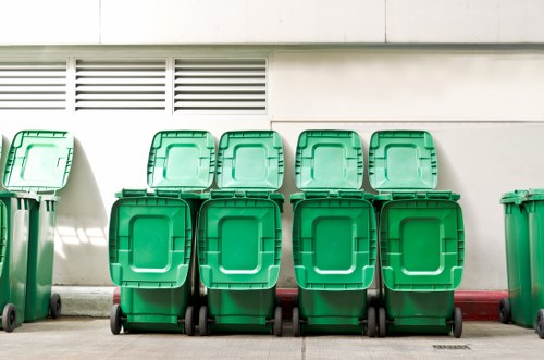 Community participation in Shadwell's waste removal efforts