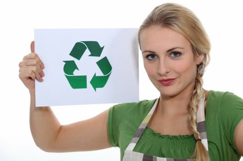 Recycling and donation during loft clearance